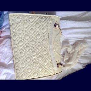 New w/ Flaws Tory Burch Fleming Shoulder Bag